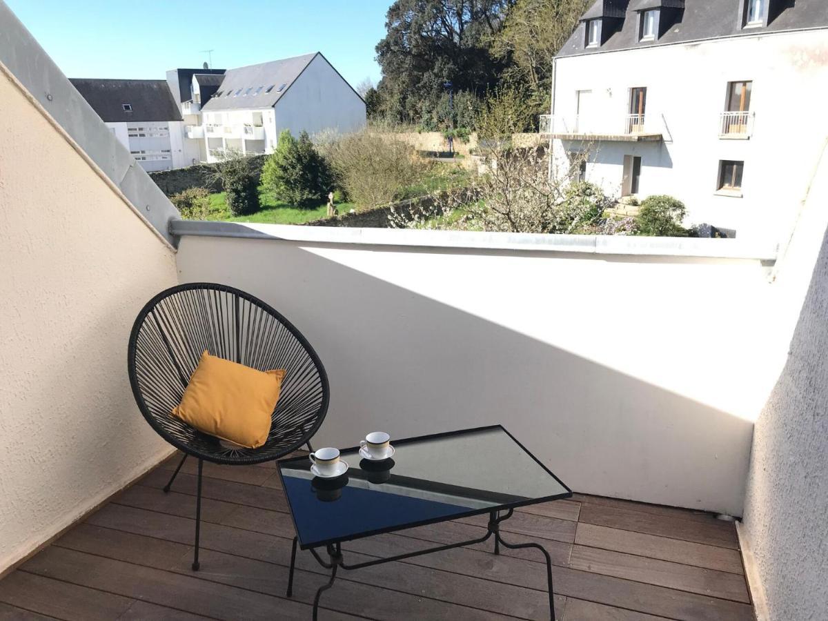 Nice Apartment In Audierne Close To Beach Exteriör bild